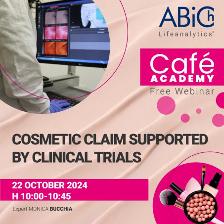 ENGLISH WEBINAR - Cosmetic claim supported by clinical trials