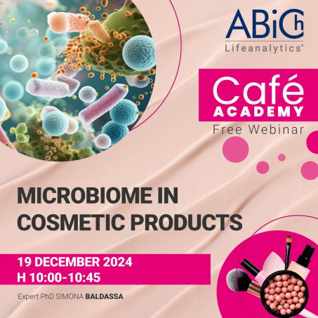ENGLISH WEBINAR - Microbiome in cosmetic products